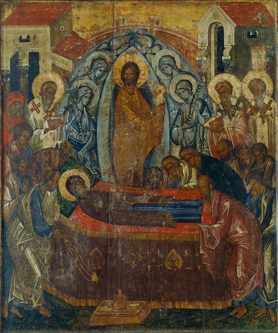 Szűzanya, 15. század eleje. alkotó: Anonymous Russian icon painter