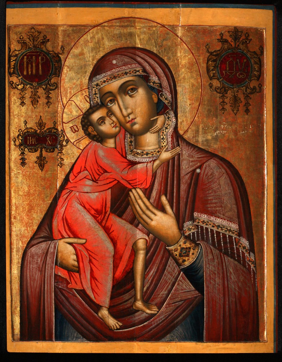 Feodorovskaya Istenanya, 17. század alkotó: Anonymous Russian icon painter
