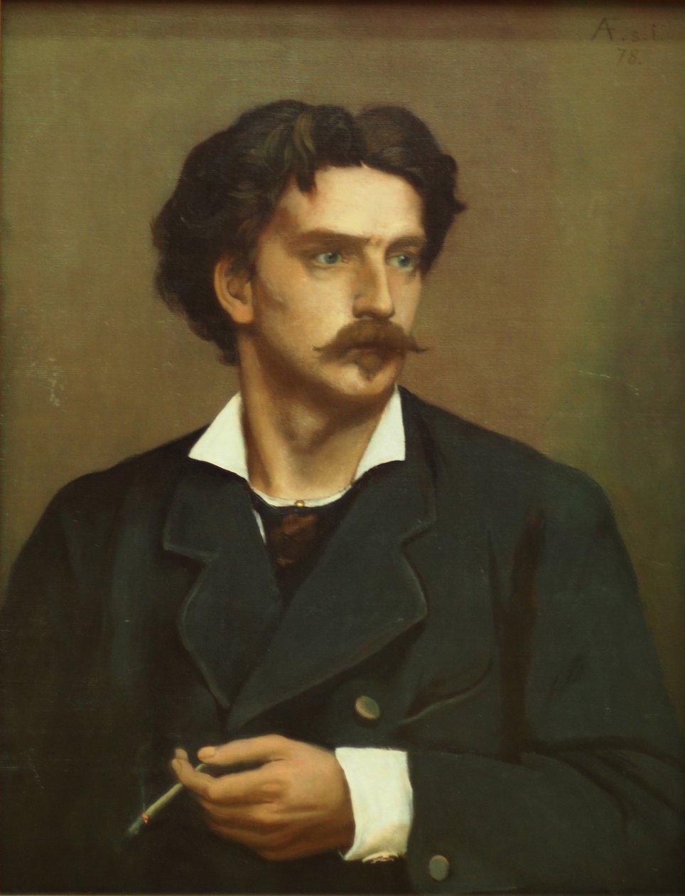 Önarckép alkotó: Anselm Feuerbach