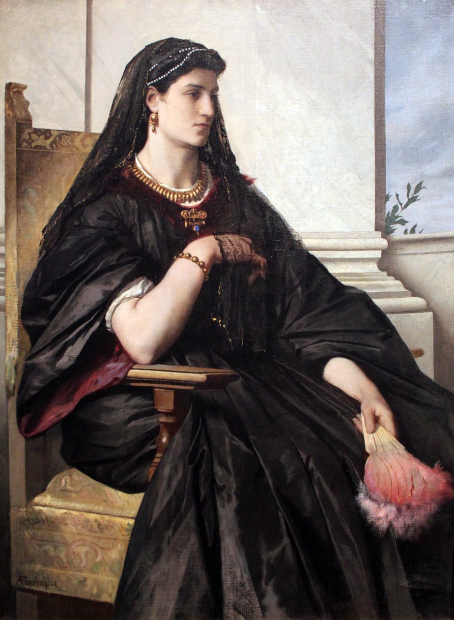 Bianca Capello alkotó: Anselm Feuerbach