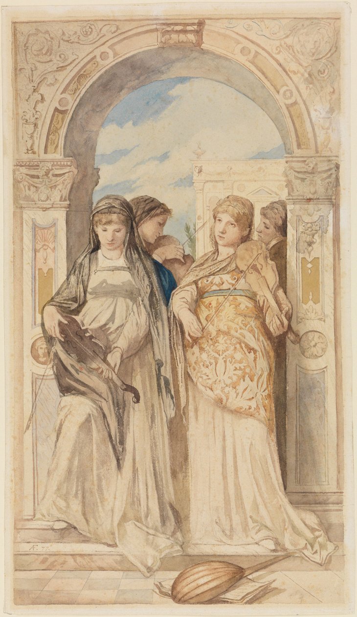 A hangverseny alkotó: Anselm Feuerbach