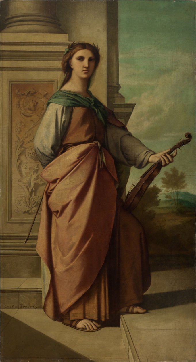 A zenei költészet alkotó: Anselm Feuerbach