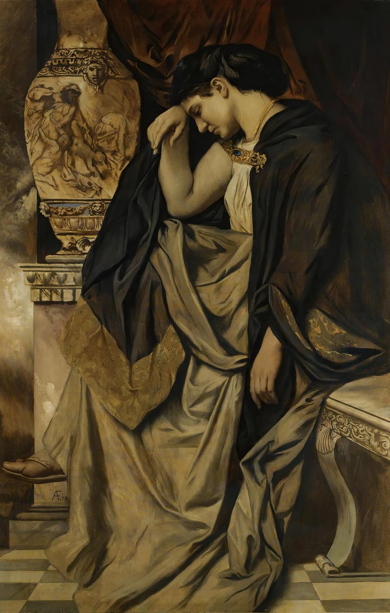 Német: Medea an der Urne alkotó: Anselm Feuerbach