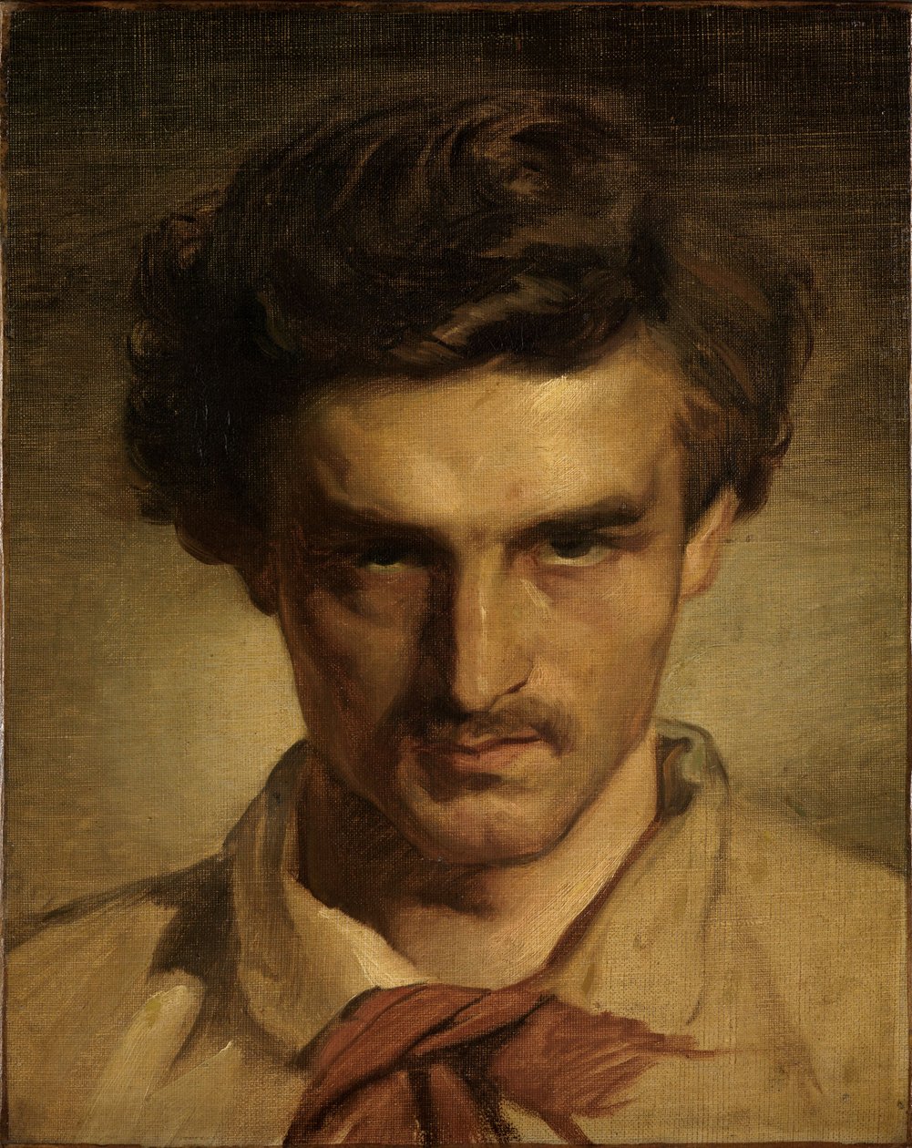 Fiatalkori önarckép alkotó: Anselm Feuerbach