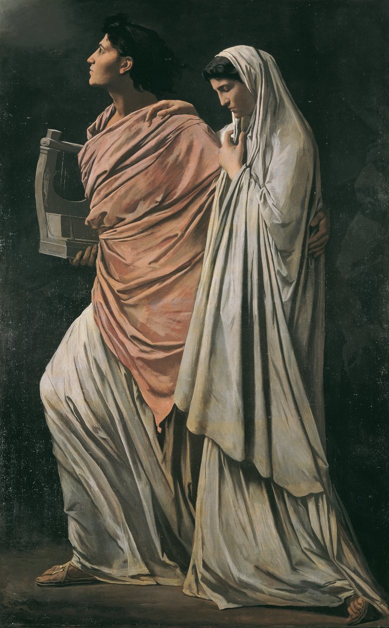 Orpheus és Eurydice alkotó: Anselm Feuerbach