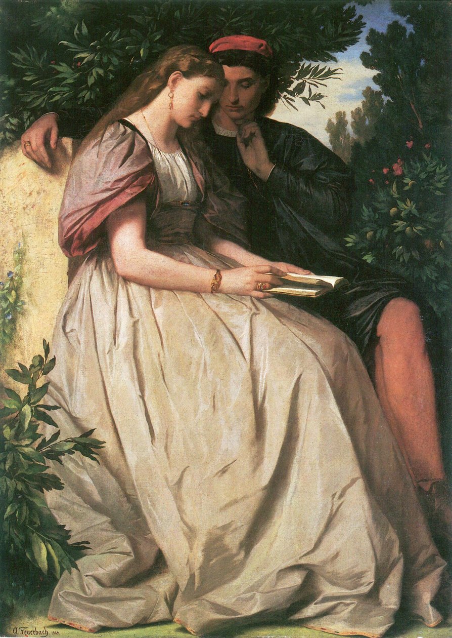 Paolo és Francesca alkotó: Anselm Feuerbach