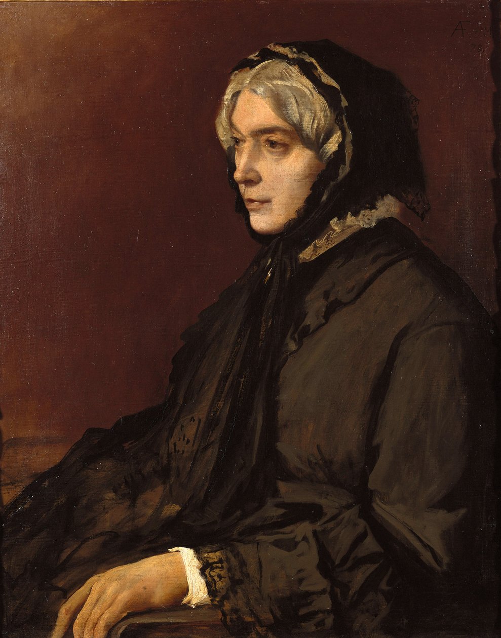 Henriette Feuerbach mostohaanyja alkotó: Anselm Feuerbach