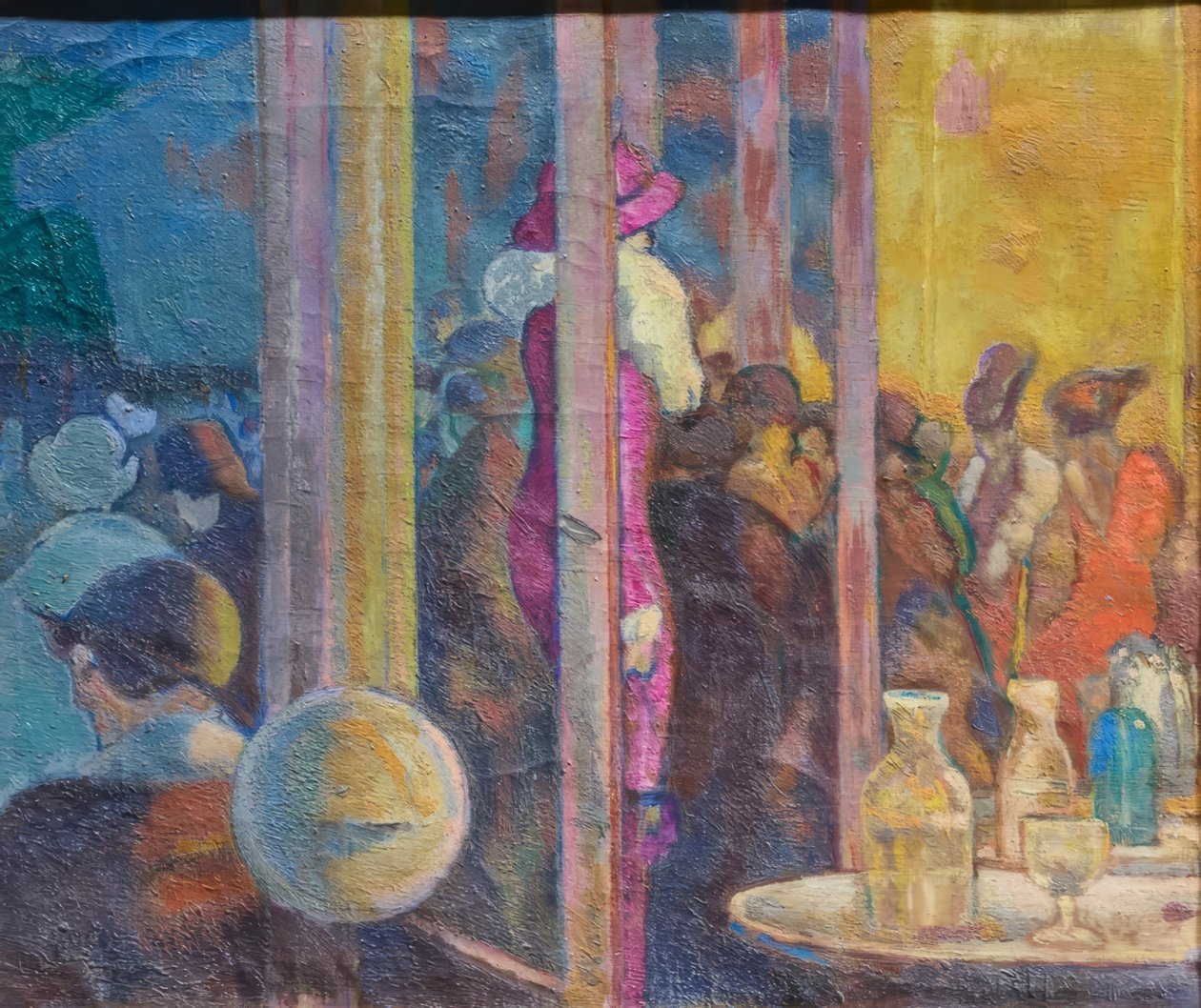 Cafe Cyrano alkotó: Anselmo Bucci