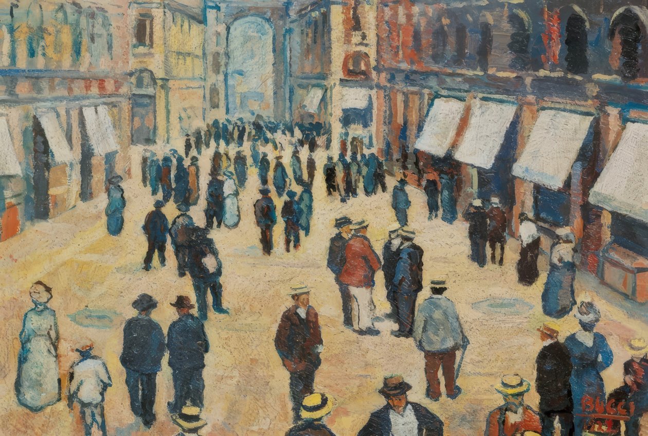 A milánói galéria alkotó: Anselmo Bucci