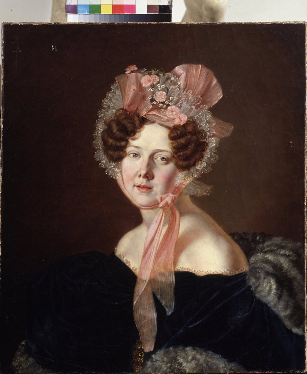 Portré egy hölgy (Portré egy hölgy). Anthelme Francois Lagrenee (1774-1832) festménye, olaj, vászon alkotó: Anthelme Francois Lagrenee