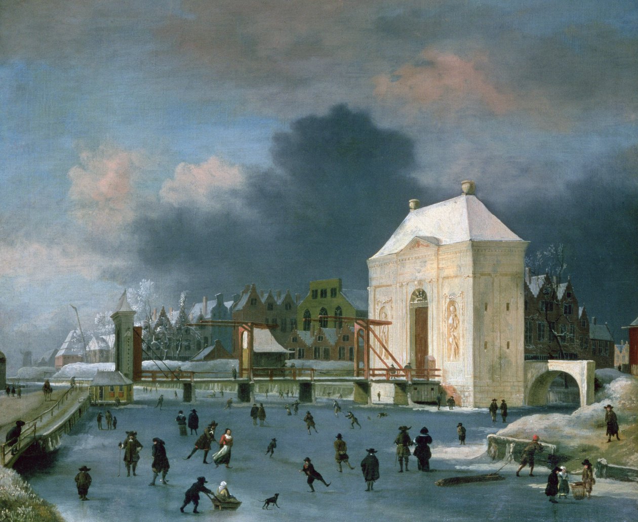 Leiden városkapuja alkotó: Anthonie Beerstraten