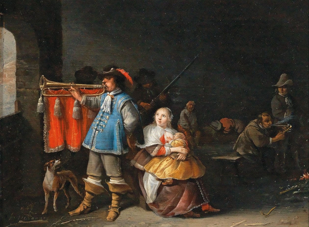 A Guardroom belső tér alkotó: Anthonie Palamedesz.