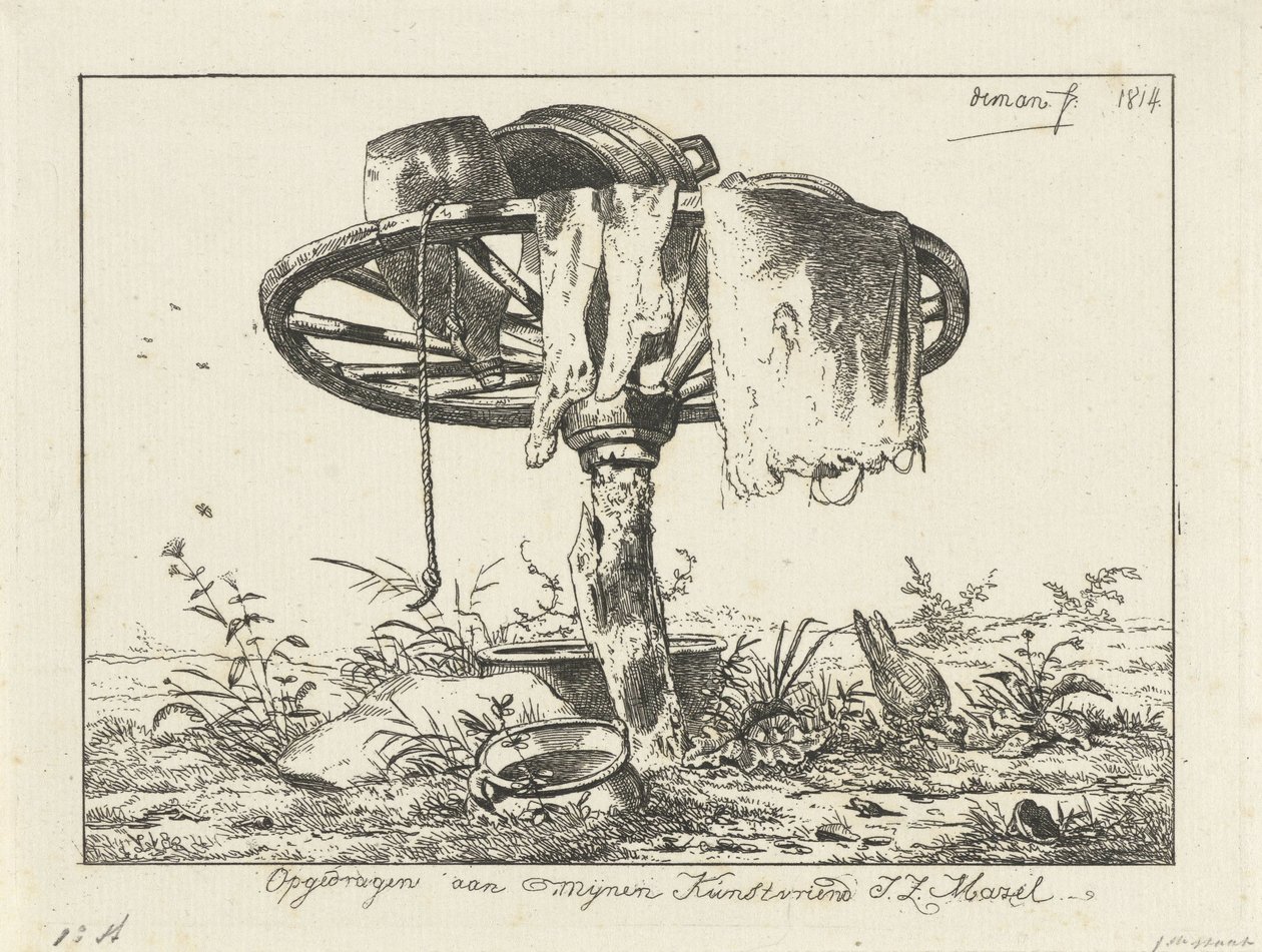 Kerék egy rúdon alkotó: Anthonie Willem Hendrik Nolthenius de Man