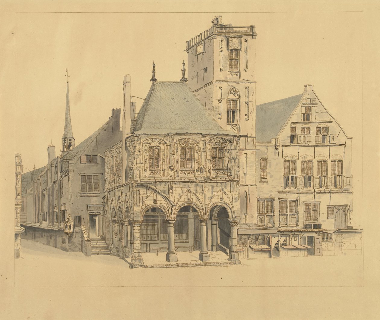 Amszterdam régi városháza, 1641 alkotó: Anthonie van den Bos