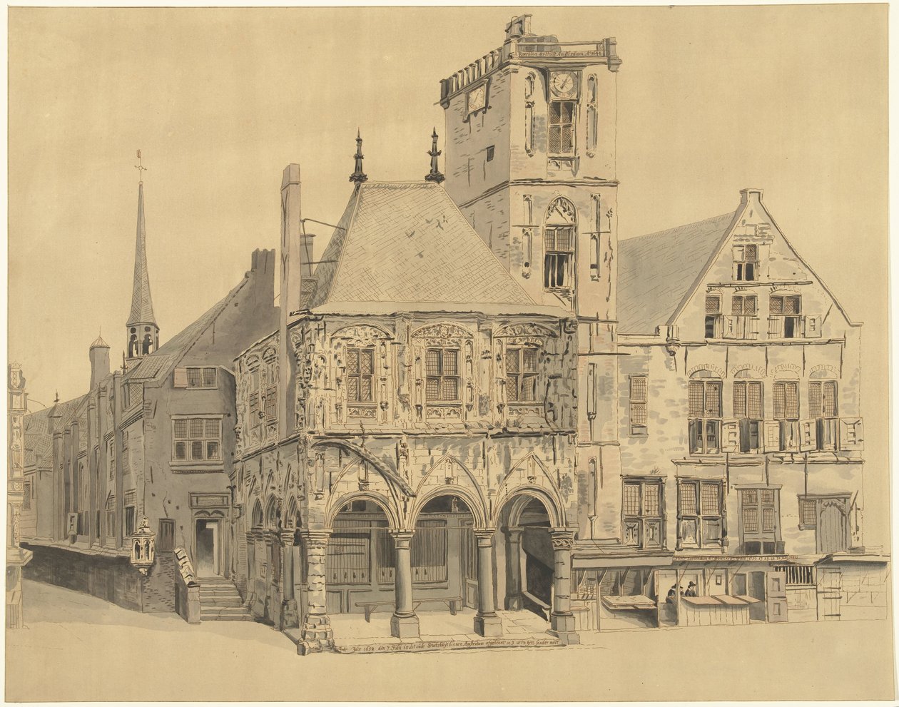 Amszterdam régi városháza, 1641 alkotó: Anthonie van den Bos