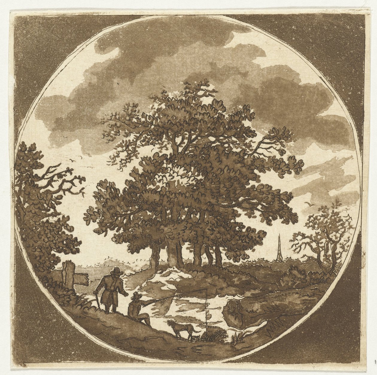 Táj horgász alkotó: Anthonie van den Bos