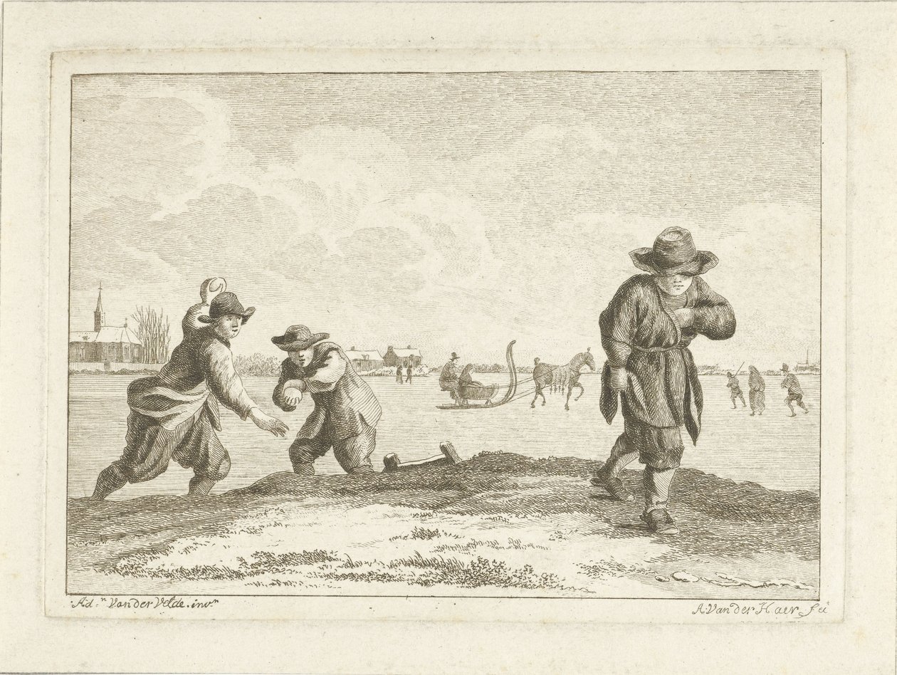 hógolyószórók alkotó: Anthonij van der Haer