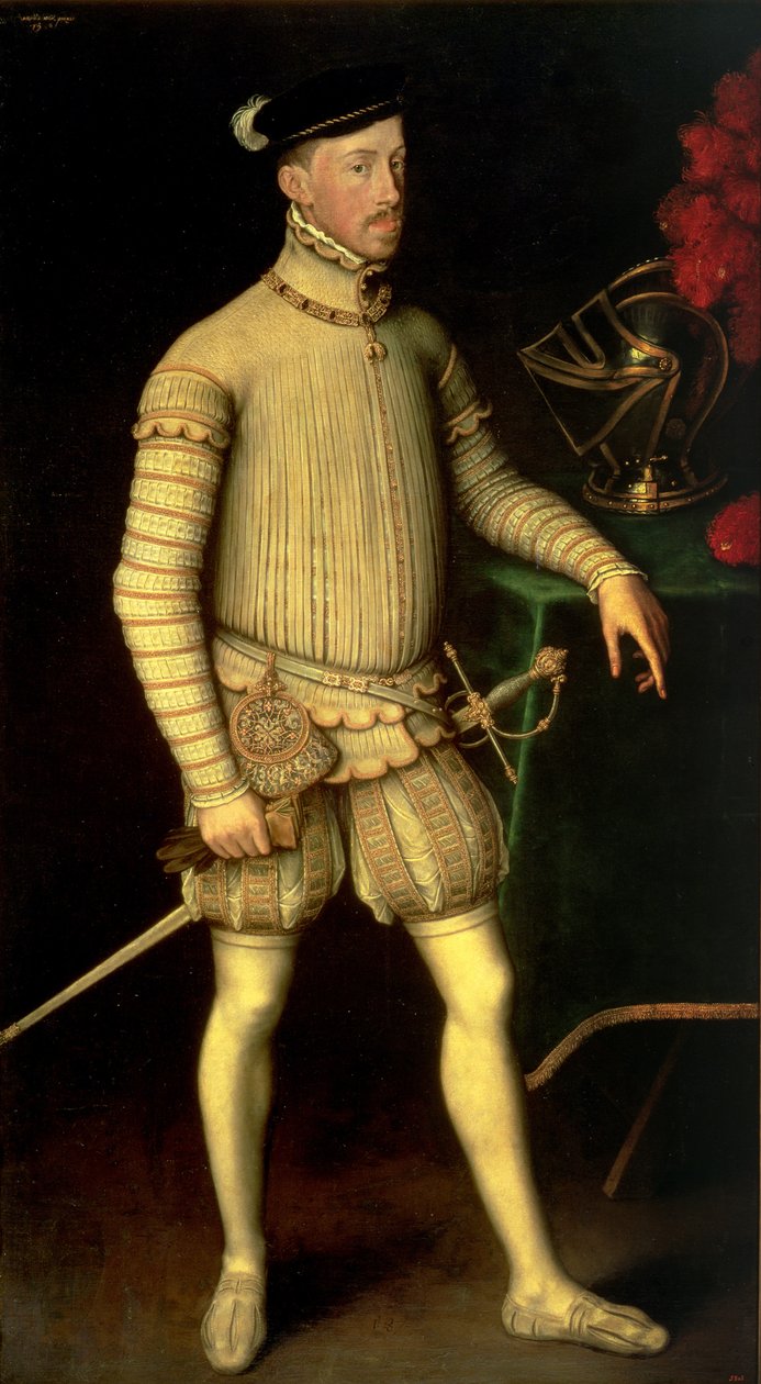 Maximilian császár (1527-76) portréja, 1557 alkotó: Anthonis van Dashorst Mor