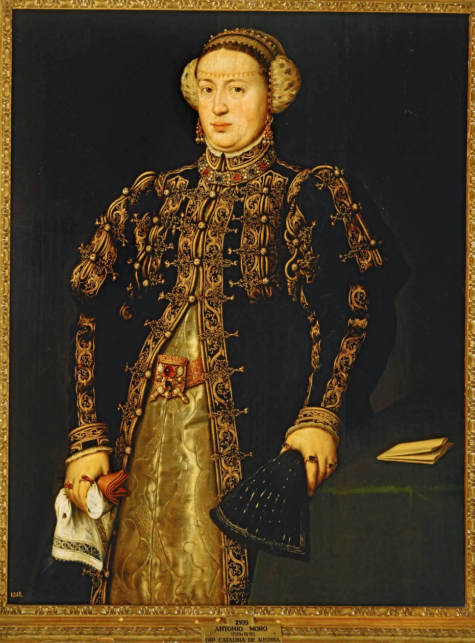Ausztria Katalin, III. János portugál király felesége ... alkotó: Anthonis van Dashorst Mor