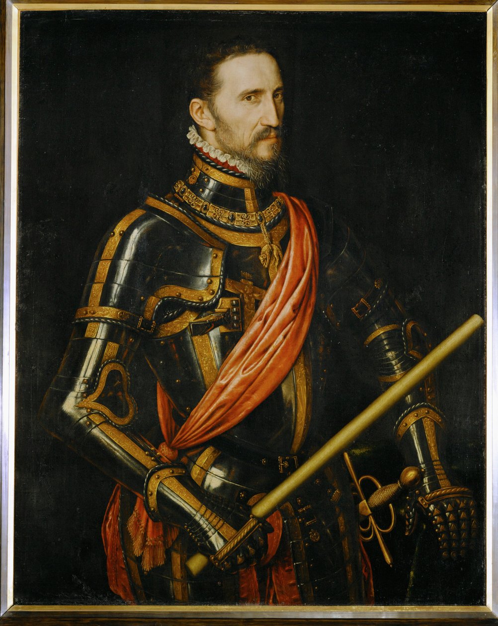 Fernando Alvarez de Toledo, Duke of Alba ... (festmény, vászon) alkotó: Anthonis van Dashorst Mor