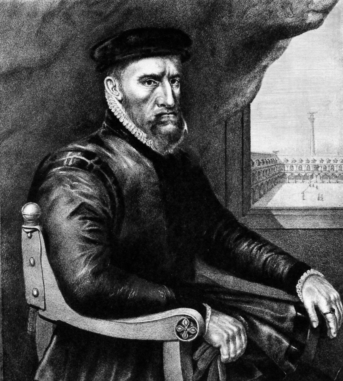Sir Thomas Gresham alkotó: after Anthonis Mor van Dashorst