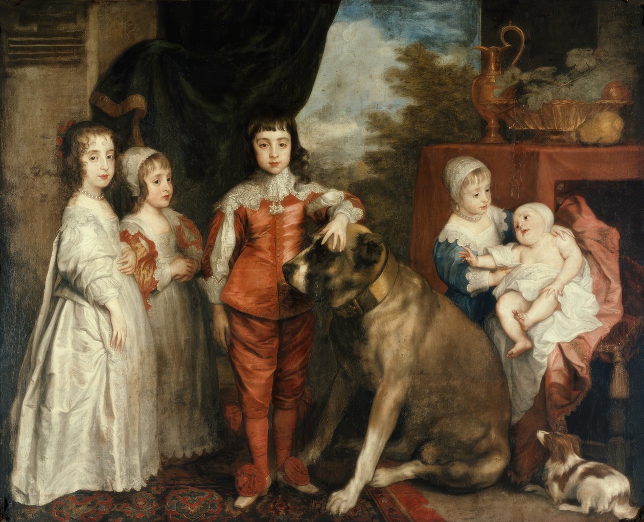 I. Károly angol király gyermekei alkotó: Anthony van Dyck