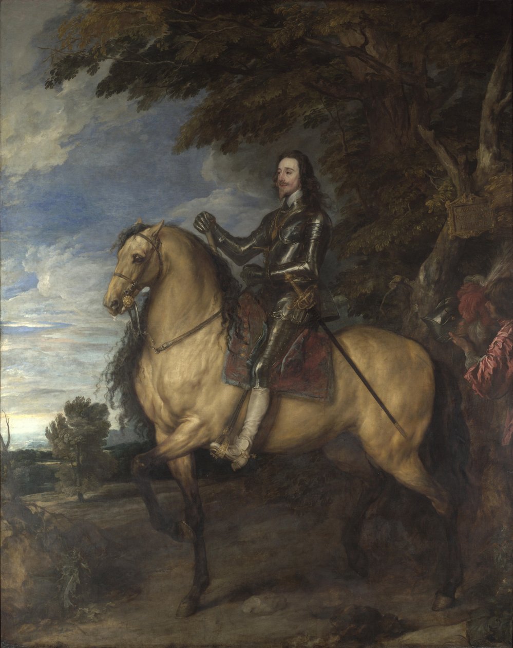 I. Károly lovas portréja, 1638 körül alkotó: Anthony van Dyck