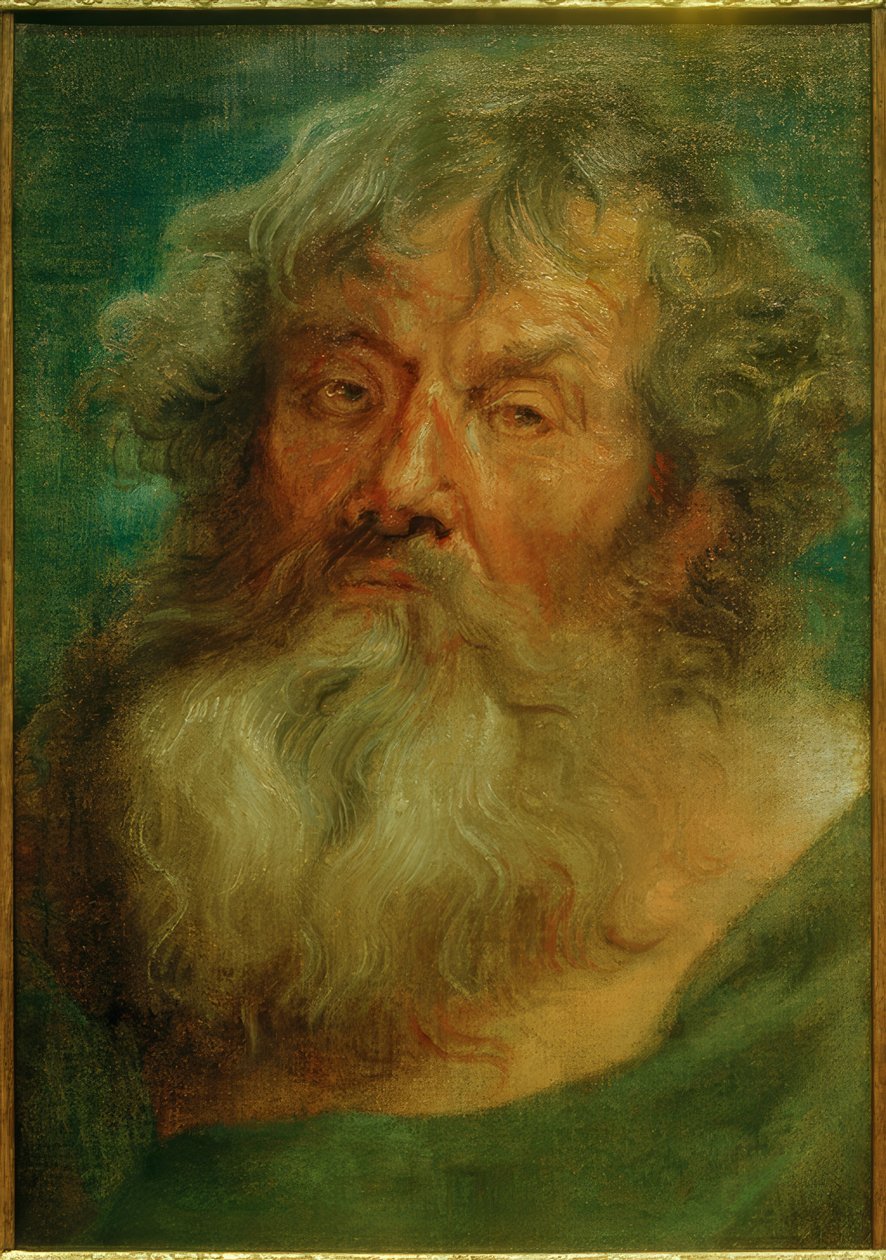 Egy öregember feje alkotó: Anthony van Dyck