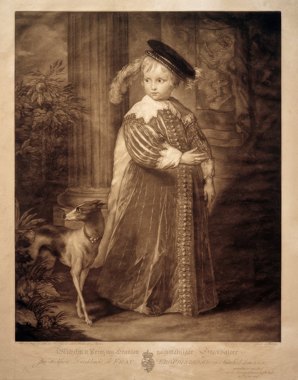 Orange-Nassau II. Vilmos gyermekként alkotó: Anthony van Dyck