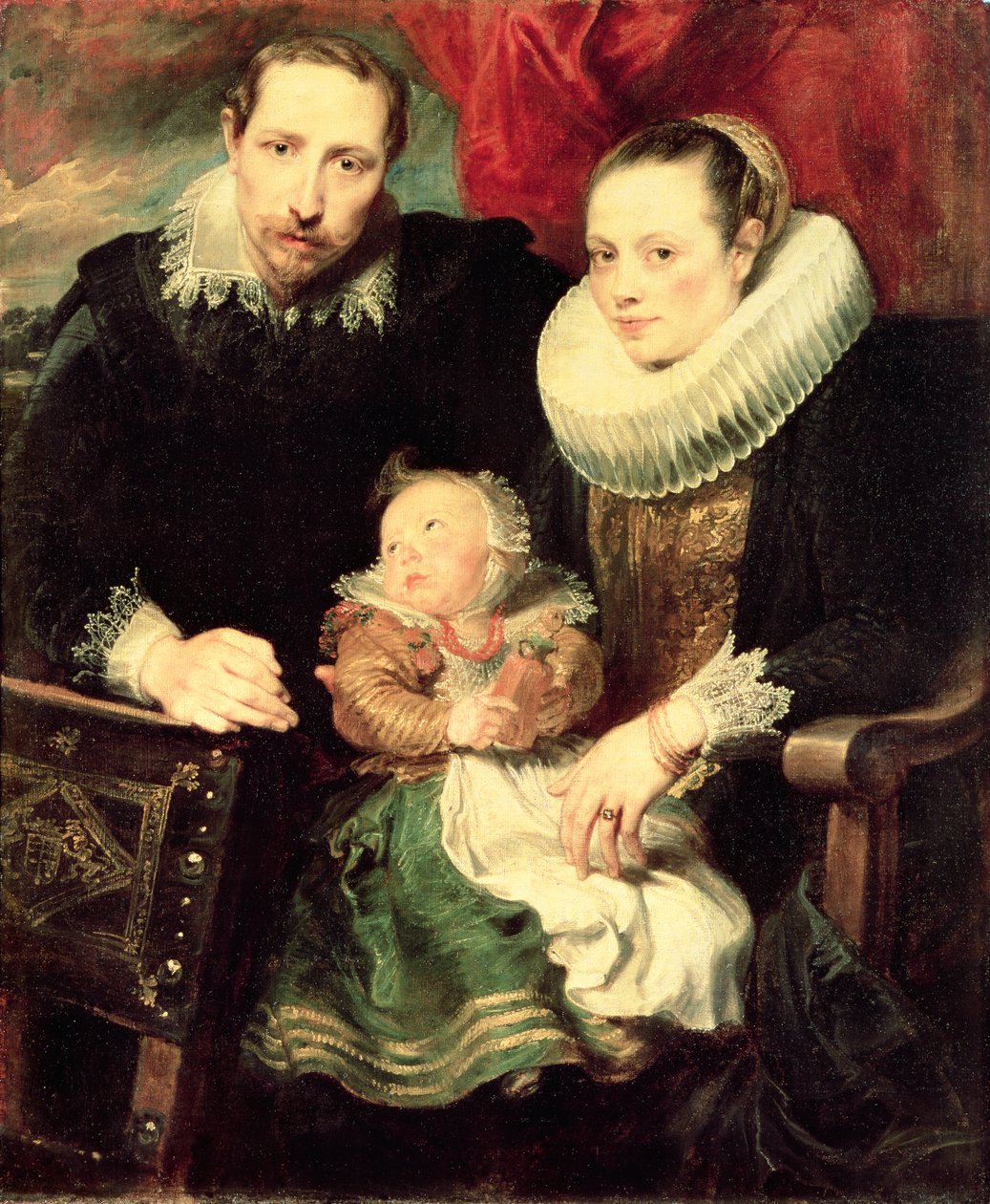 Családi portré, 1618-21 körül alkotó: Anthony van Dyck