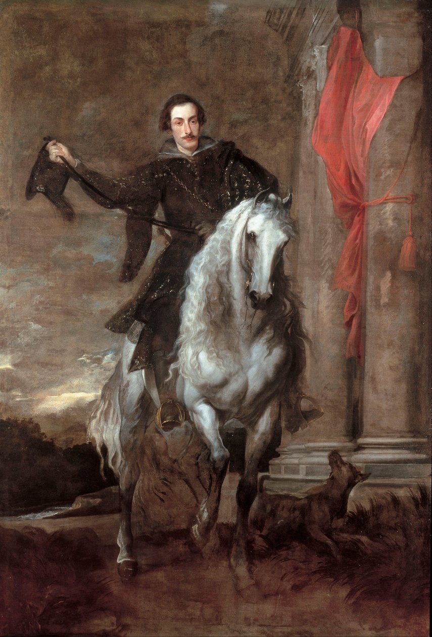 Anton Giulio Brignole-Eladó lóháton alkotó: Anthony van Dyck