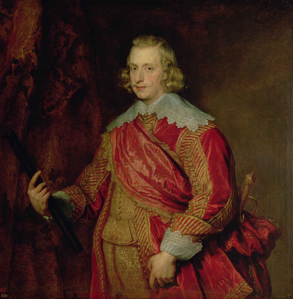 Ferdinánd osztrák bíboros-infánt portréja, 1634 körül alkotó: Anthony van Dyck