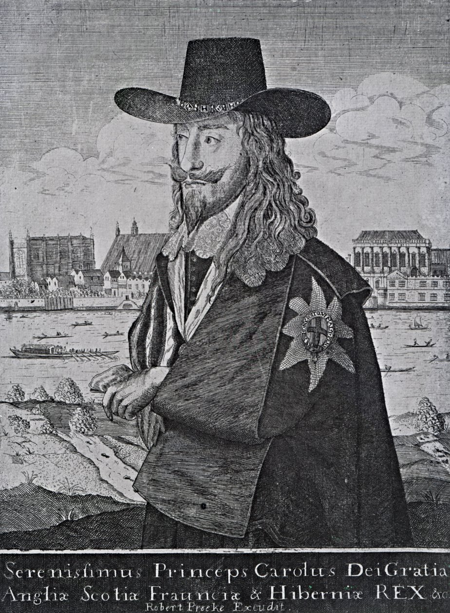 I. Károly király portréja alkotó: Anthony van Dyck