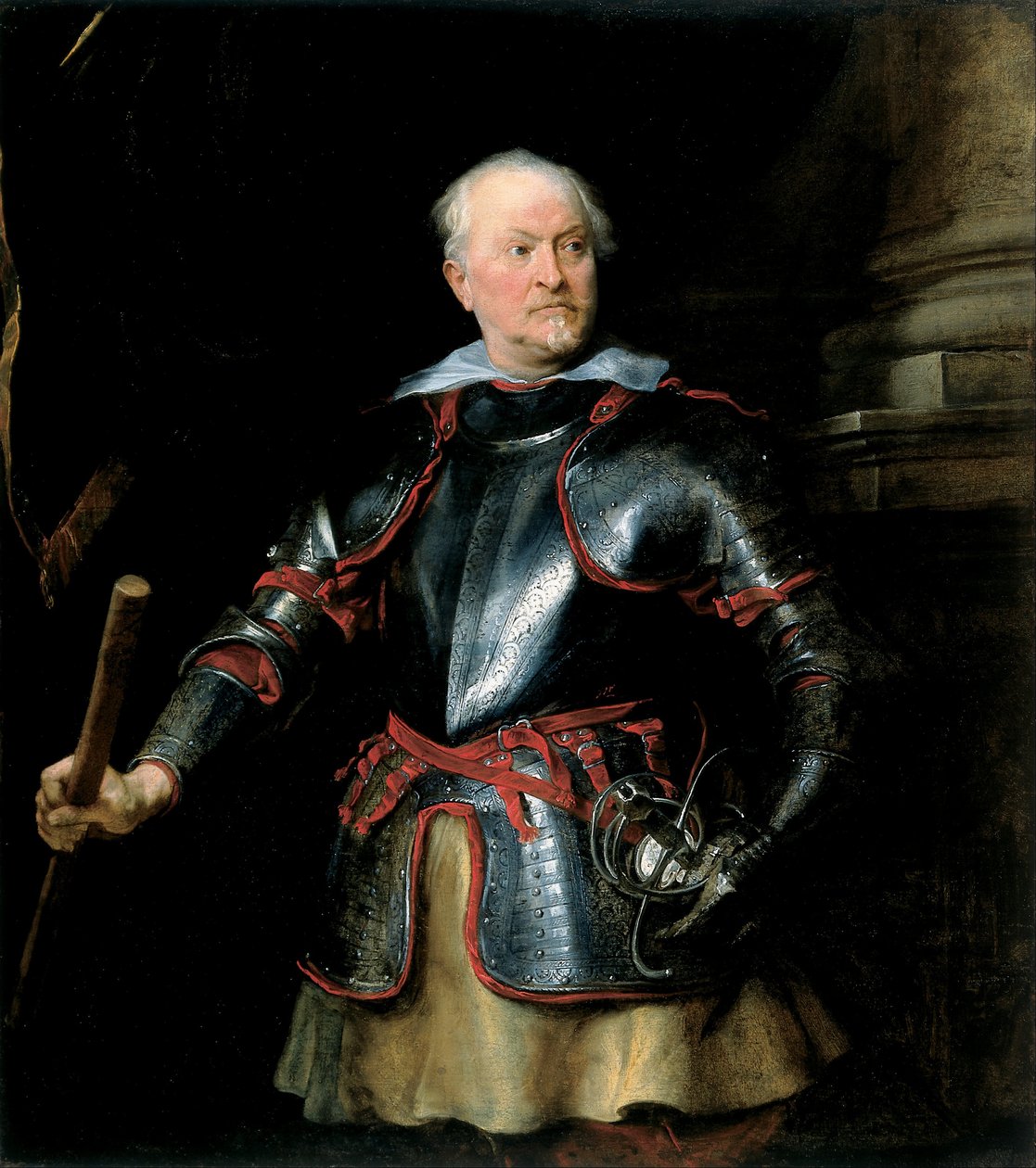 Egy páncélos ember portréja alkotó: Anthony van Dyck