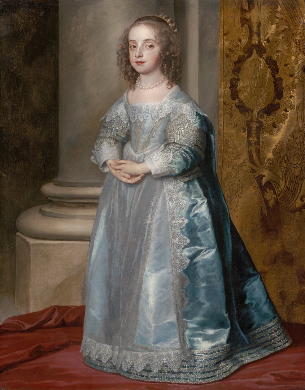 Mária hercegnő, I. Károly lánya alkotó: Anthony van Dyck