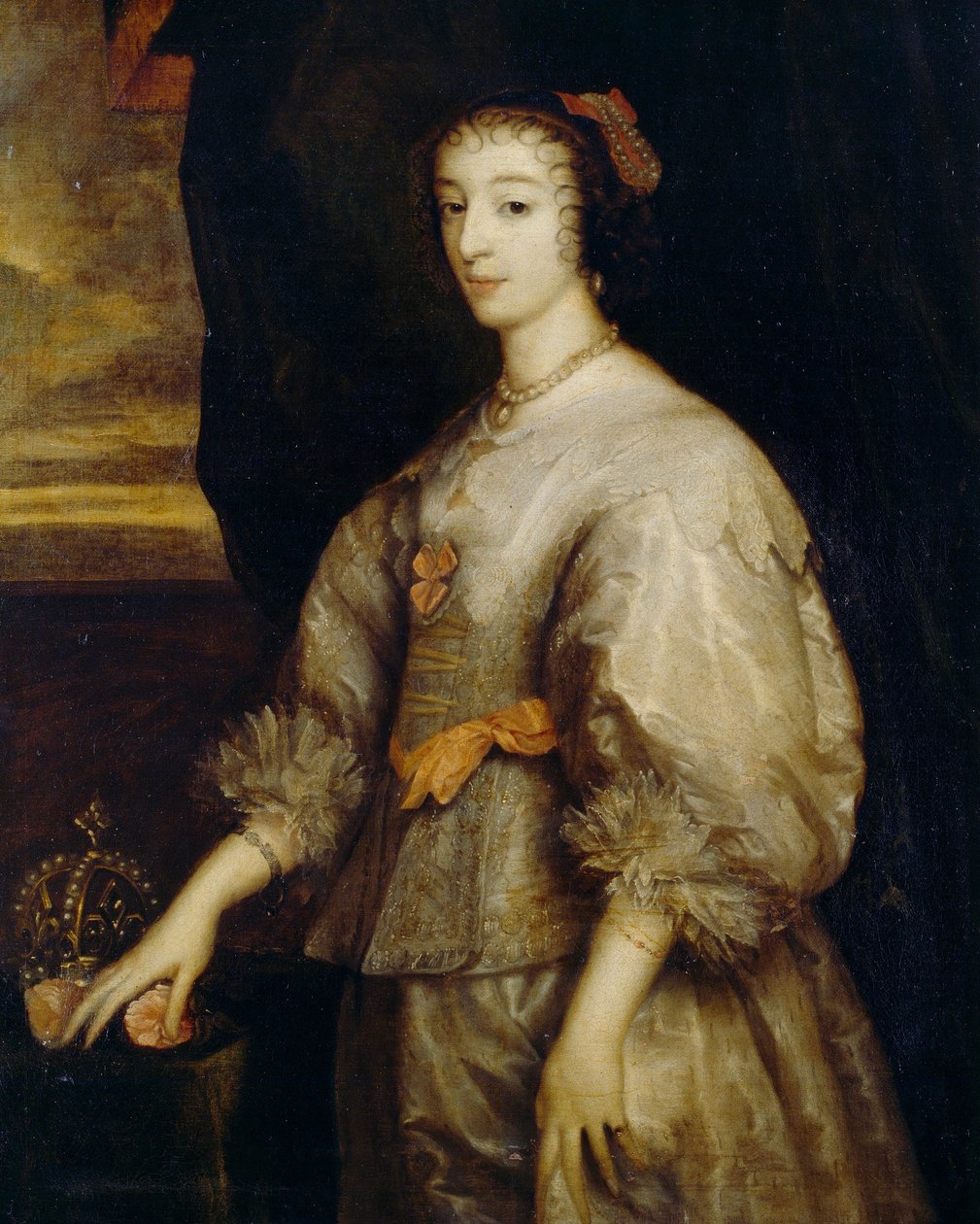 Henrietta Maria királynő alkotó: Anthony van Dyck