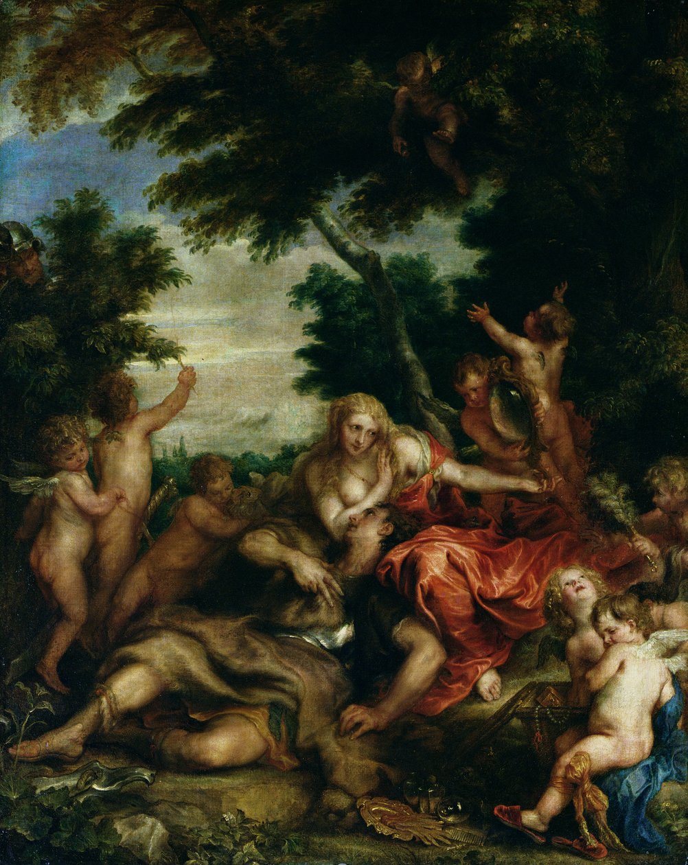 Rinaldo és Armida, alkotó: Anthony van Dyck