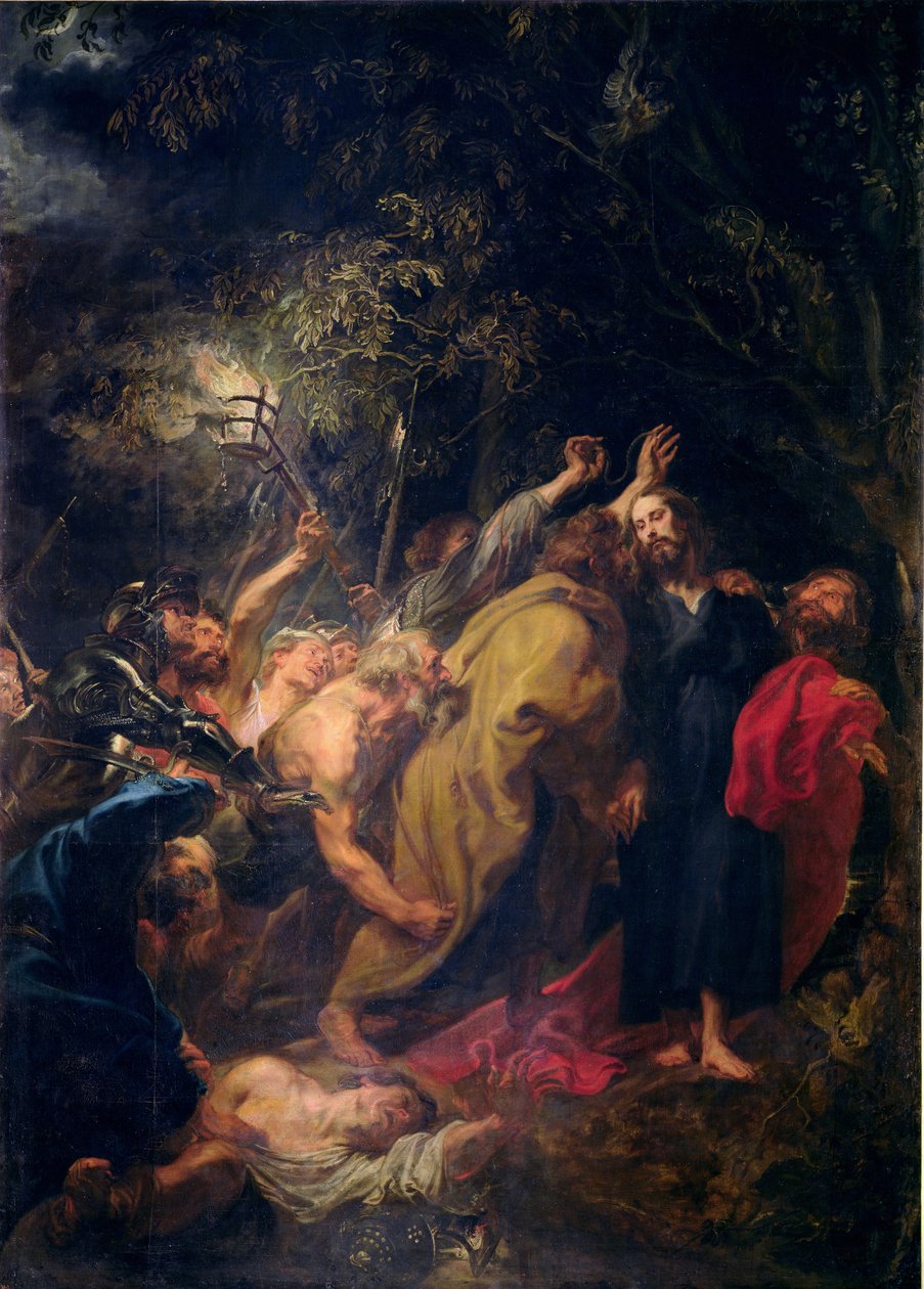 Krisztus letartóztatása a kertekben, 1618-20 alkotó: Anthony van Dyck