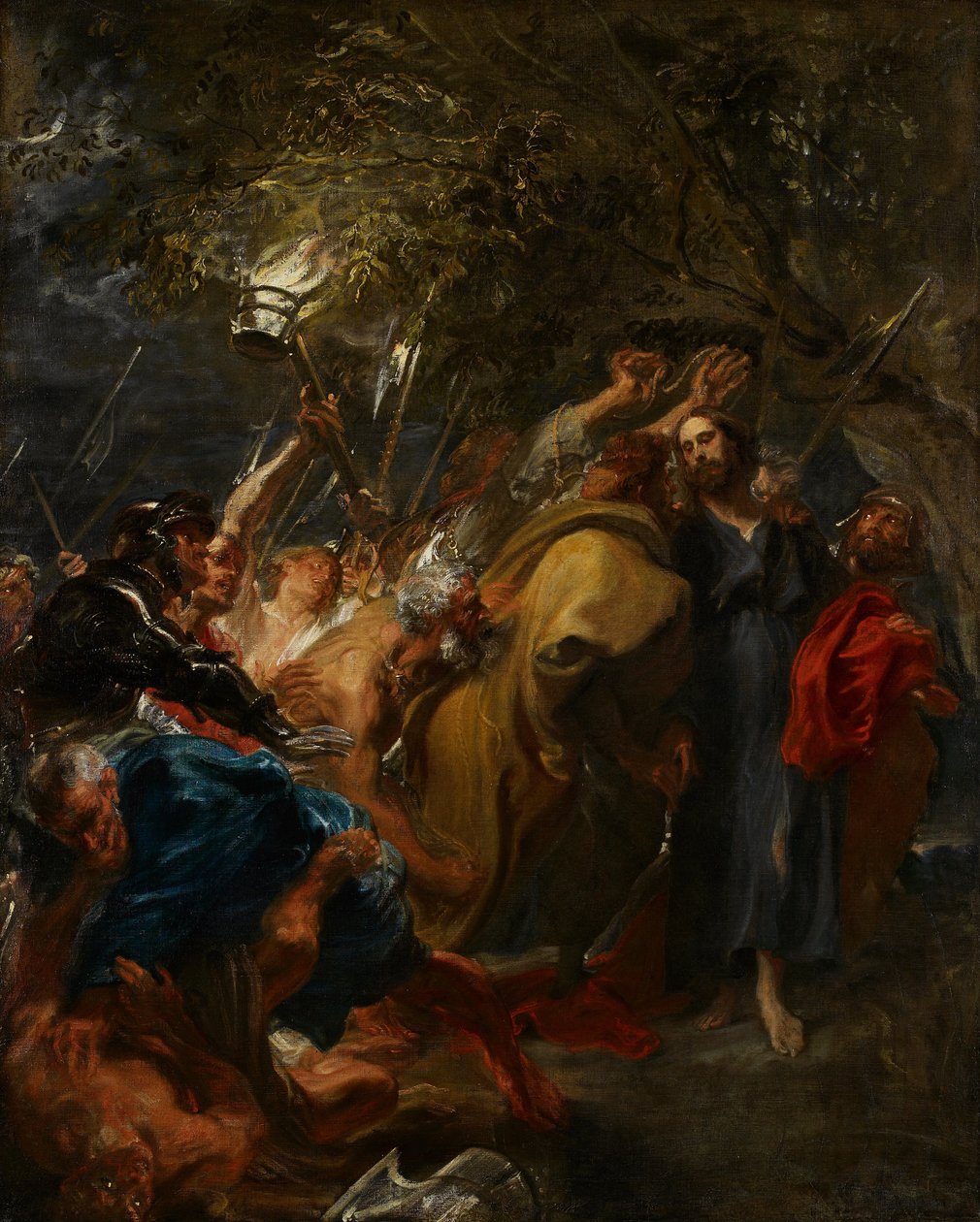 Krisztus elárulása alkotó: Anthony van Dyck