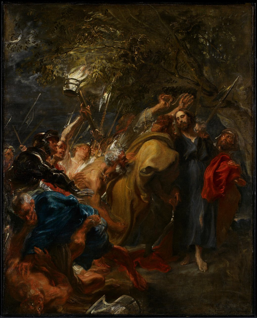 Krisztus árulása, 1618-20 körül alkotó: Anthony van Dyck