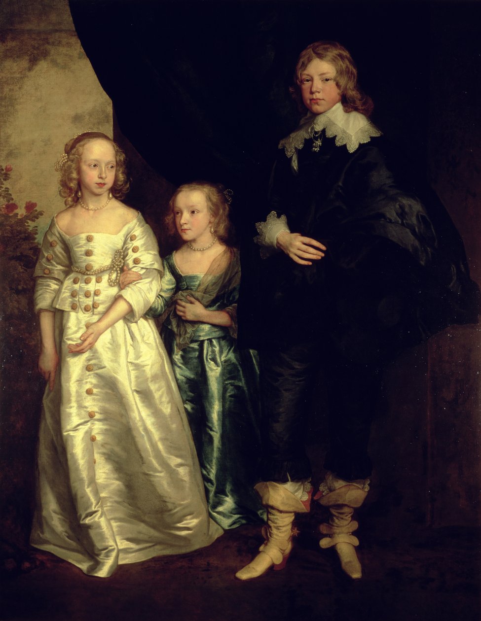 Thomas Wentworth gyermekei, Strafford 1. grófja, 17. század alkotó: Anthony van Dyck