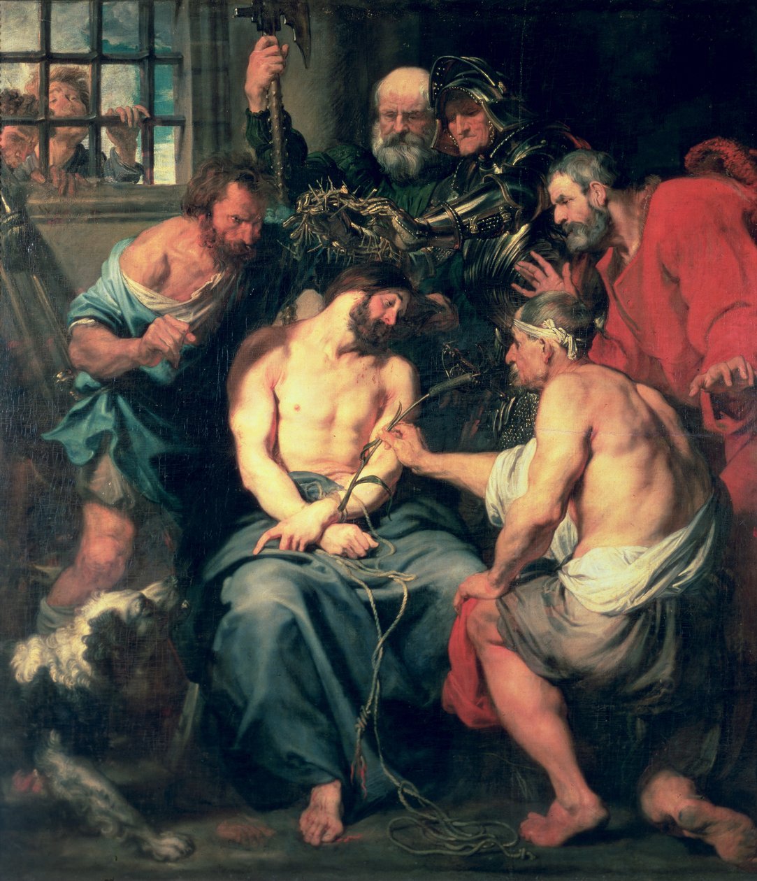 A töviskoronázás, 1618-20 alkotó: Anthony van Dyck