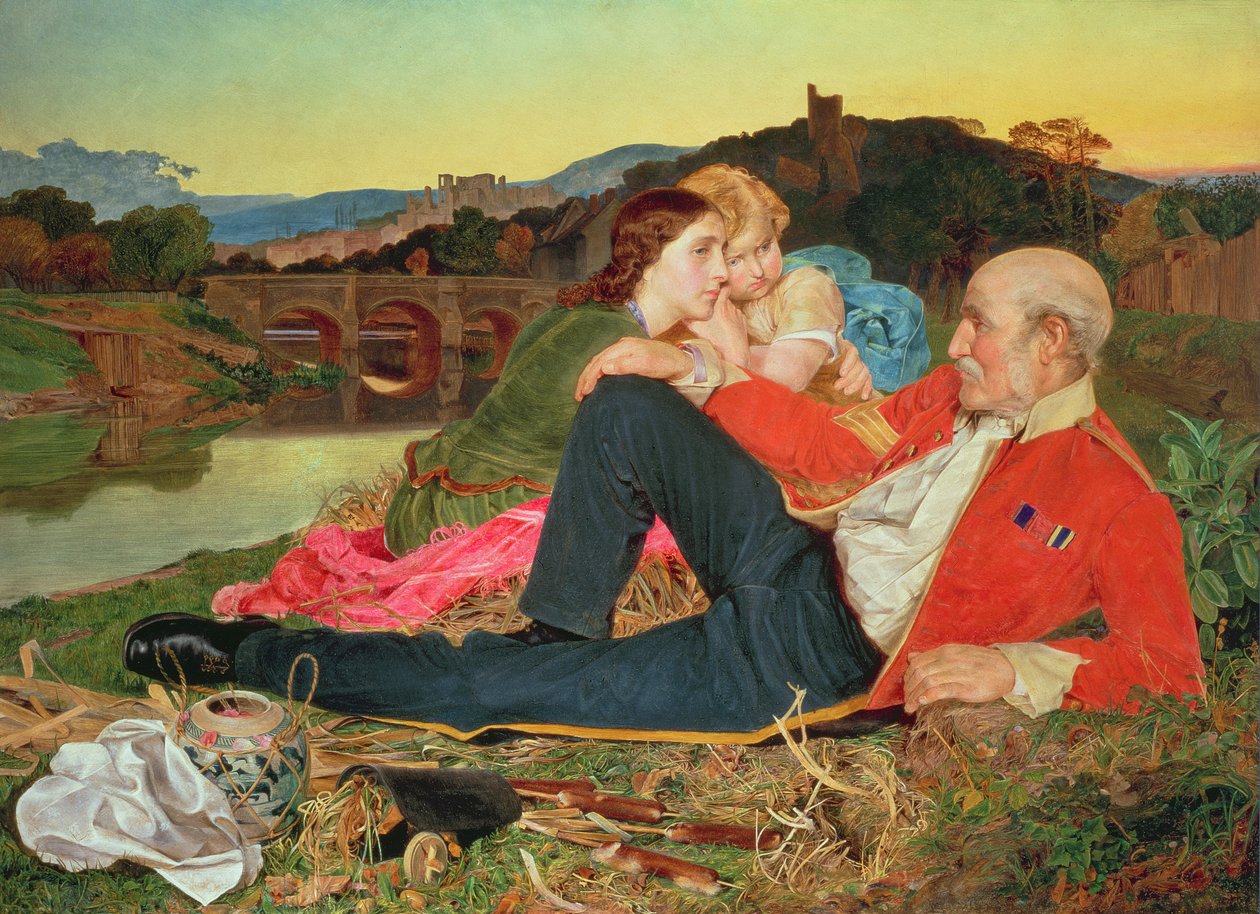1860 ősz alkotó: Anthony Frederick Augustus Sandys