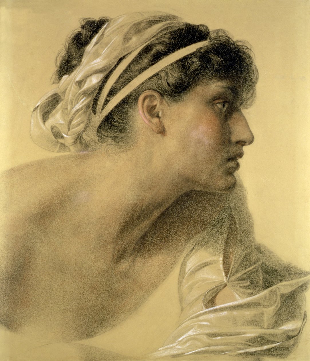 Penelope, 1878 (színes kréta, papír) alkotó: Anthony Frederick Augustus Sandys