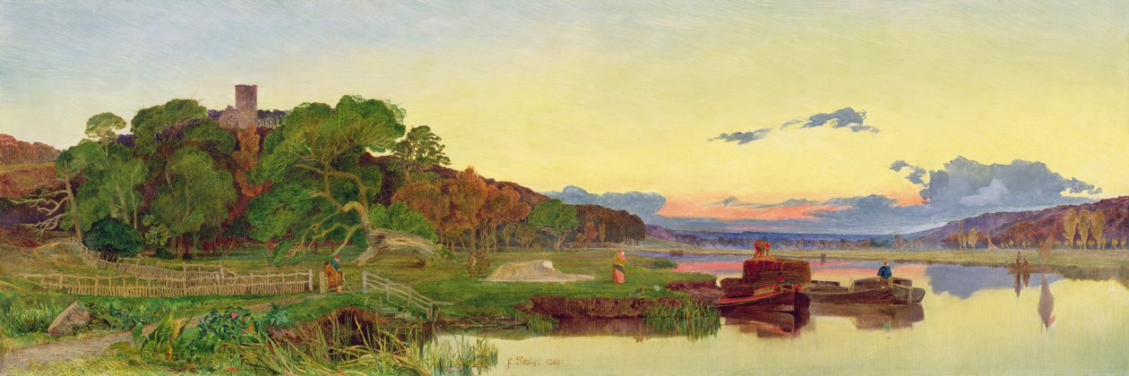 Whitlingham, Norfolk, 1860 alkotó: Anthony Frederick Augustus Sandys