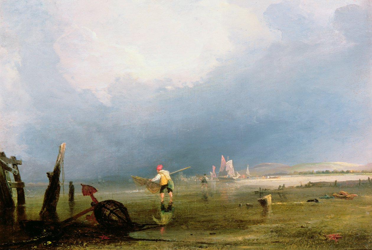 Shoreham strandja alkotó: Anthony Vandyke Copley Fielding