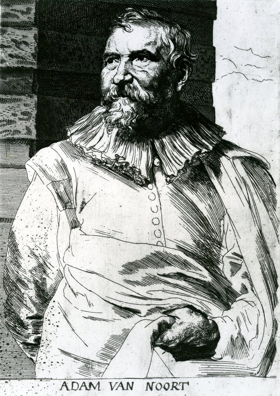 Adam Van Noort (15612-1641) alkotó: Anthony van Dyck