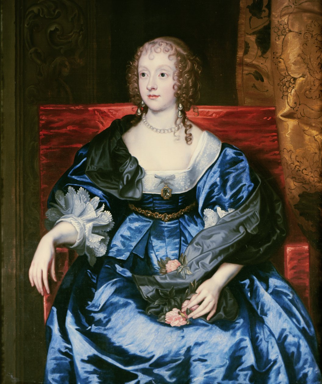 Lady Anne Cecil (olaj) alkotó: Anthony van Dyck