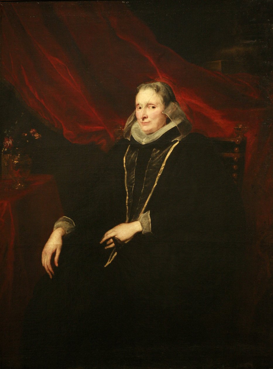 Luigia Cattaneo-Gentile arcképe alkotó: Anthony van Dyck