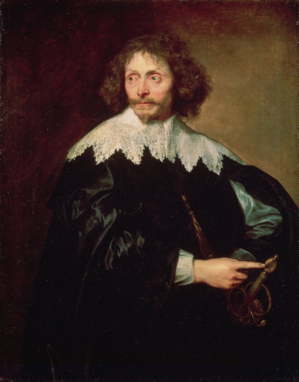 Sir Thomas Chaloner (1595-1661) portréja 1620 alkotó: Anthony van Dyck